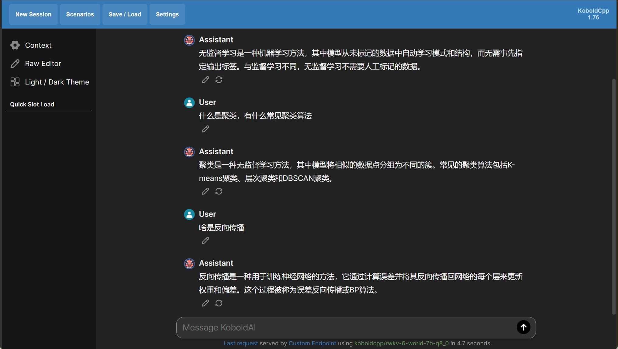 koboldcpp-chat-mode
